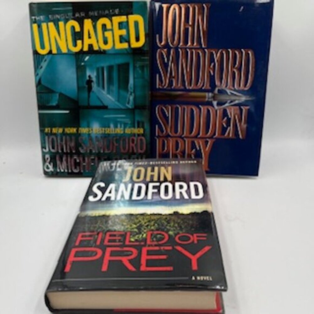 John Sandford Books Set Of 3‎ Hardback Novels